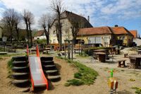 Unser Biergarten in Stegaurach/H&ouml;fen - Gasthaus Melber